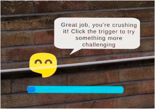 A digital image on a brick wall background features a yellow smiley face with closed eyes and a speech bubble. The speech bubble says,