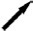 Diagonal black arrow pointing upward to the right.