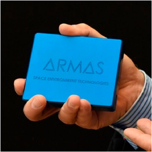 The ARMAS FM7 fits into the palm of the hand.