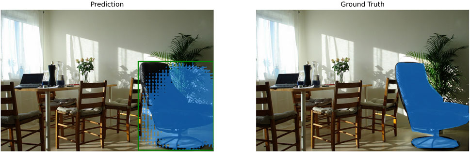 Comparison of two images titled