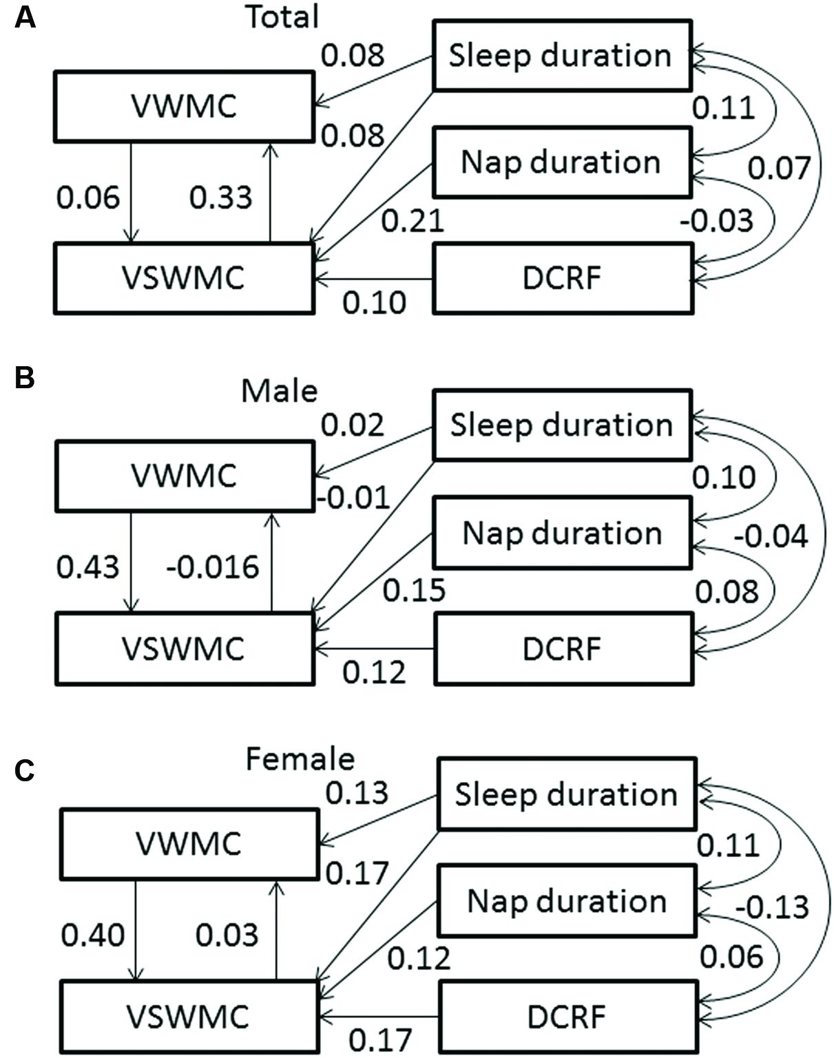 Frontiers Sex Related Differences In The Effects Of Sleep Habits On