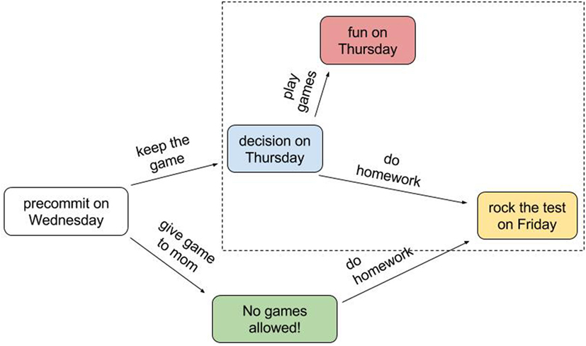 Figure 2 - A flow chart showing the possibility of precommitment.