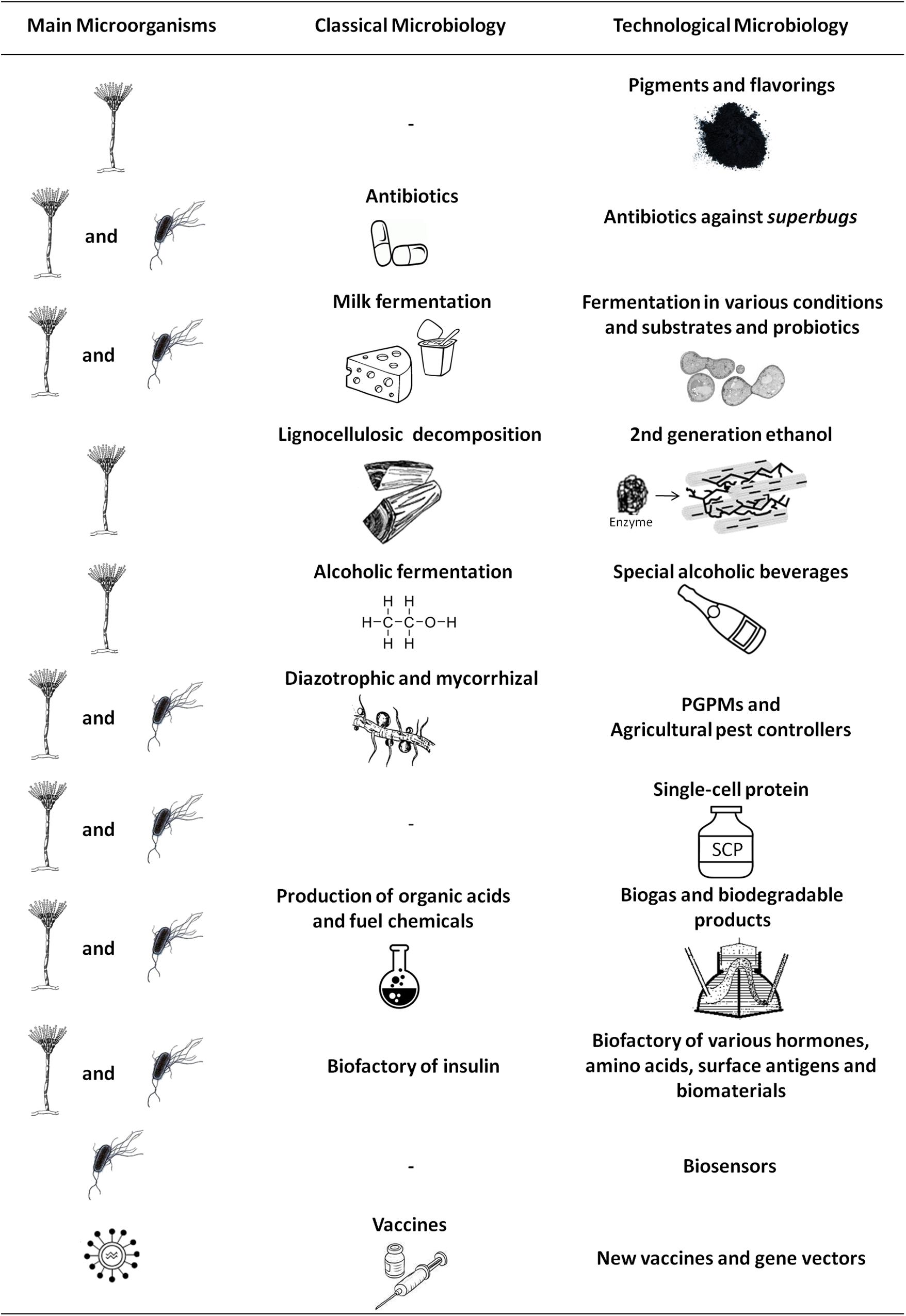 Frontiers  Technological Microbiology: Development and Applications