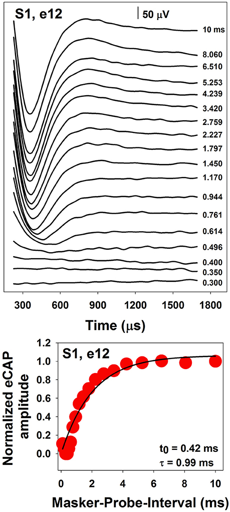 Examination and Comparison of Electrically Evoked Compound Action