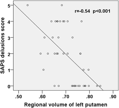 Frontiers | Decreased Left Putamen and Thalamus Volume Frontiers | Decreased Left Putamen and Thalamus Volume
