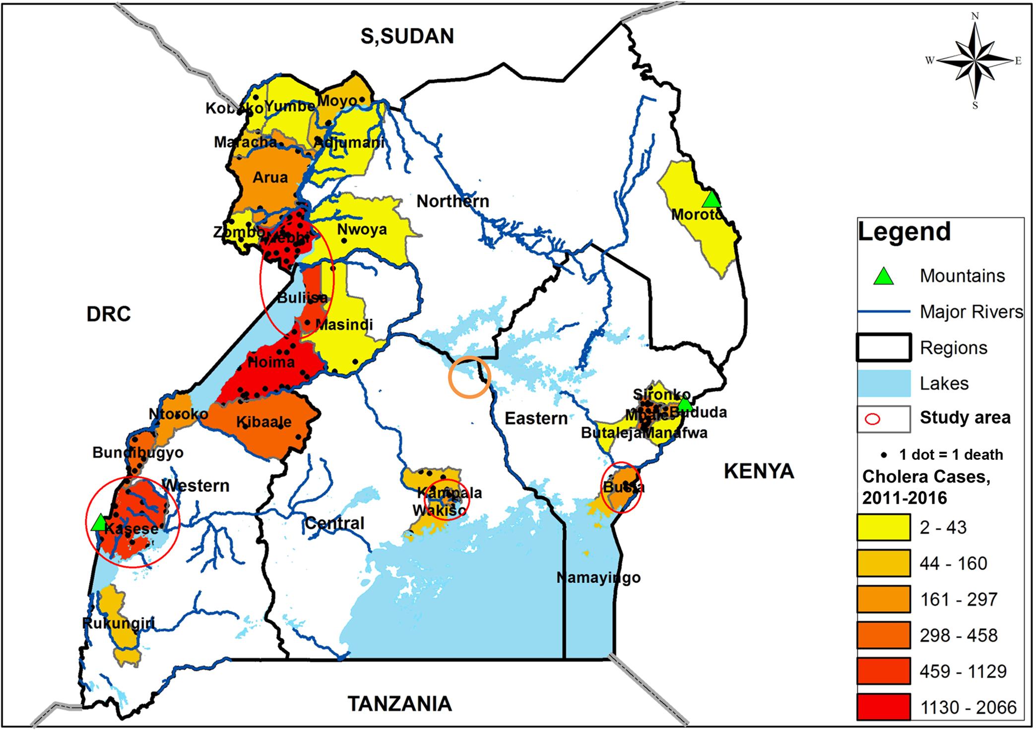 (PDF) Epidemiologic potentials and correlational analysis of Vibrio species  and virulence toxins from water sources in greater Bushenyi districts,  Uganda