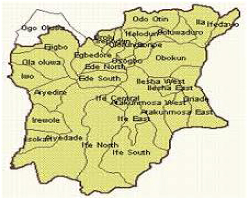 Map Of Osun State Nigeria Frontiers | An Assessment Of The Role Of Women Group In Women Political  Participation, And Economic Development In Nigeria | Sociology