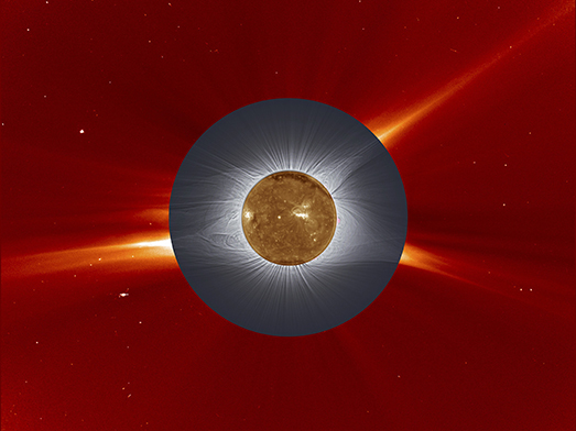 Helmet Streamers  Total Solar Eclipse 2017