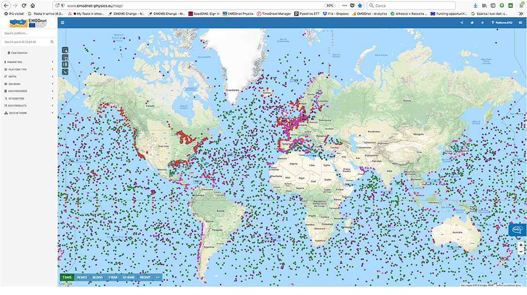 Frontiers The European Marine Observation And Data Network