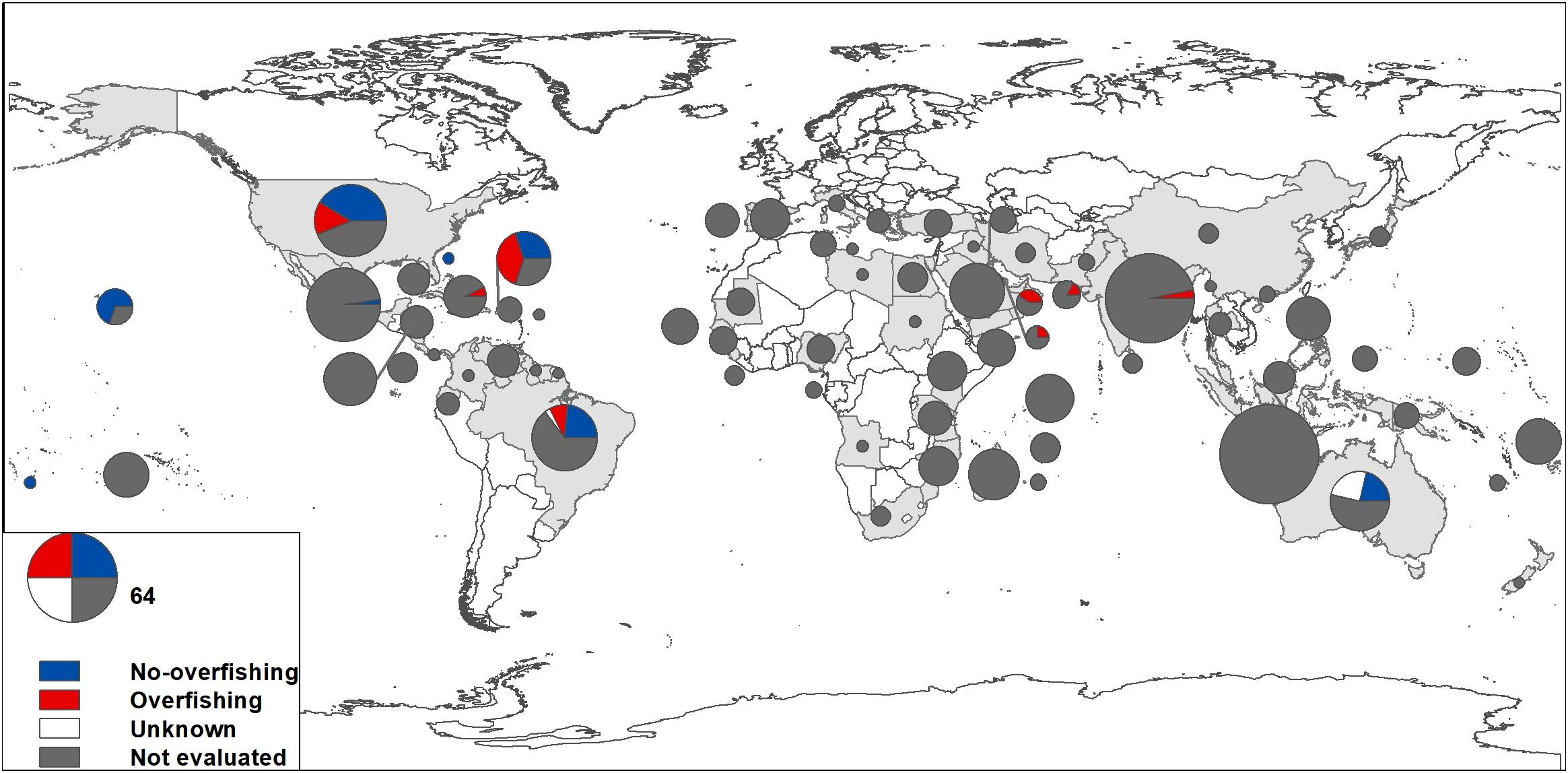 Major Fisheries Of The World Chart