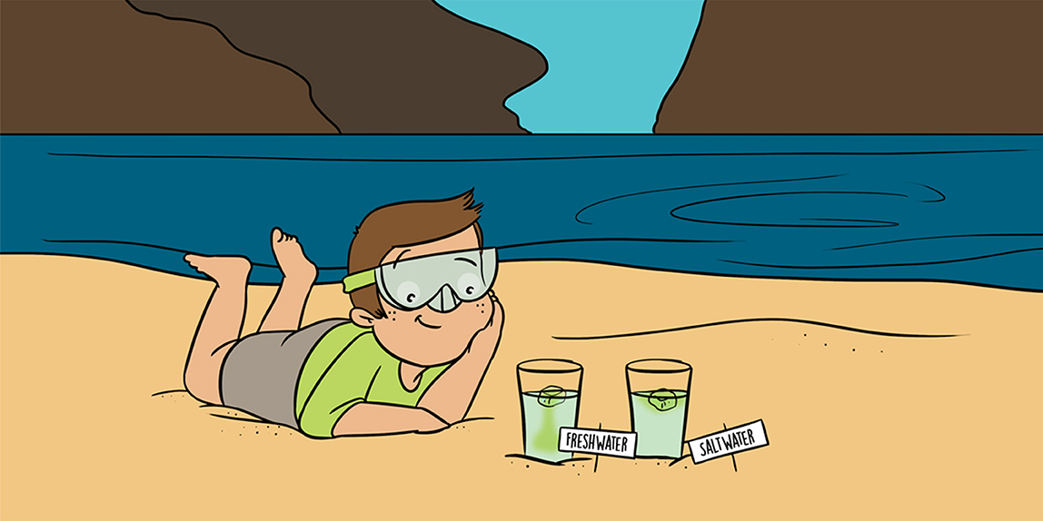 When Water Swims in Water, Will it Float, or Will it Sink? Or: What Drives Currents in the Ocean? · Frontiers for Young Minds When Water Swims in Water, Will it Float, or Will it Sink? Or: What Drives Currents in the Ocean? · Frontiers for Young Minds