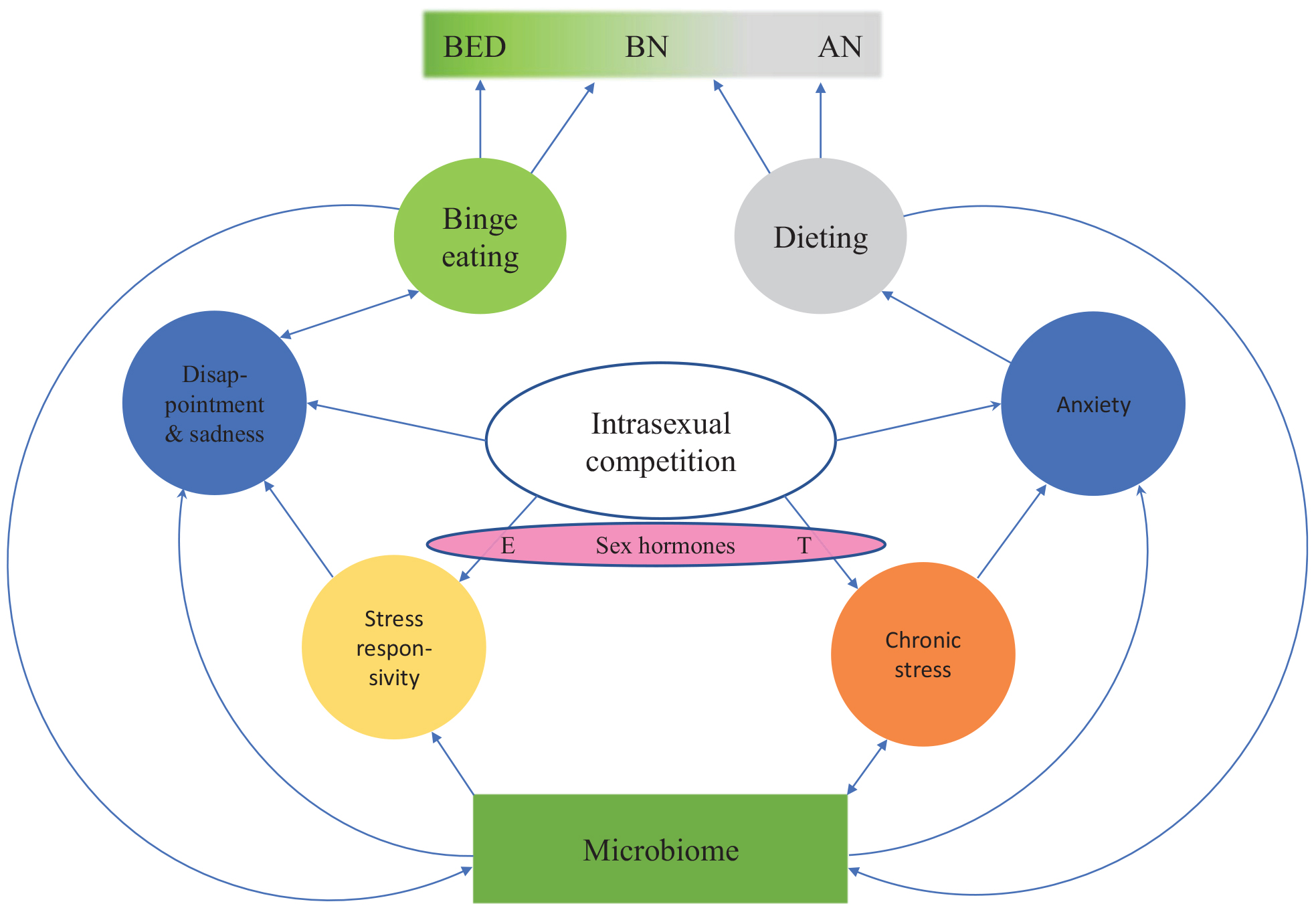 hypothesis on eating disorders