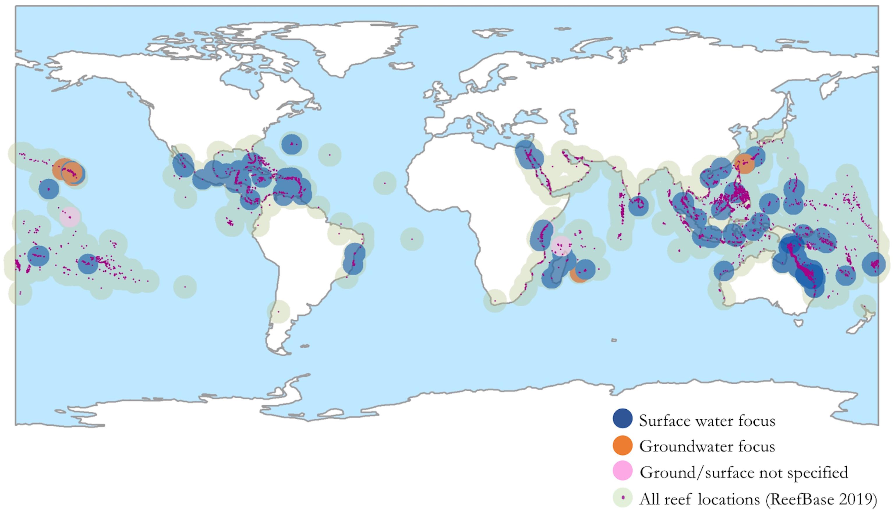 Topography Of Great Barrier Reef