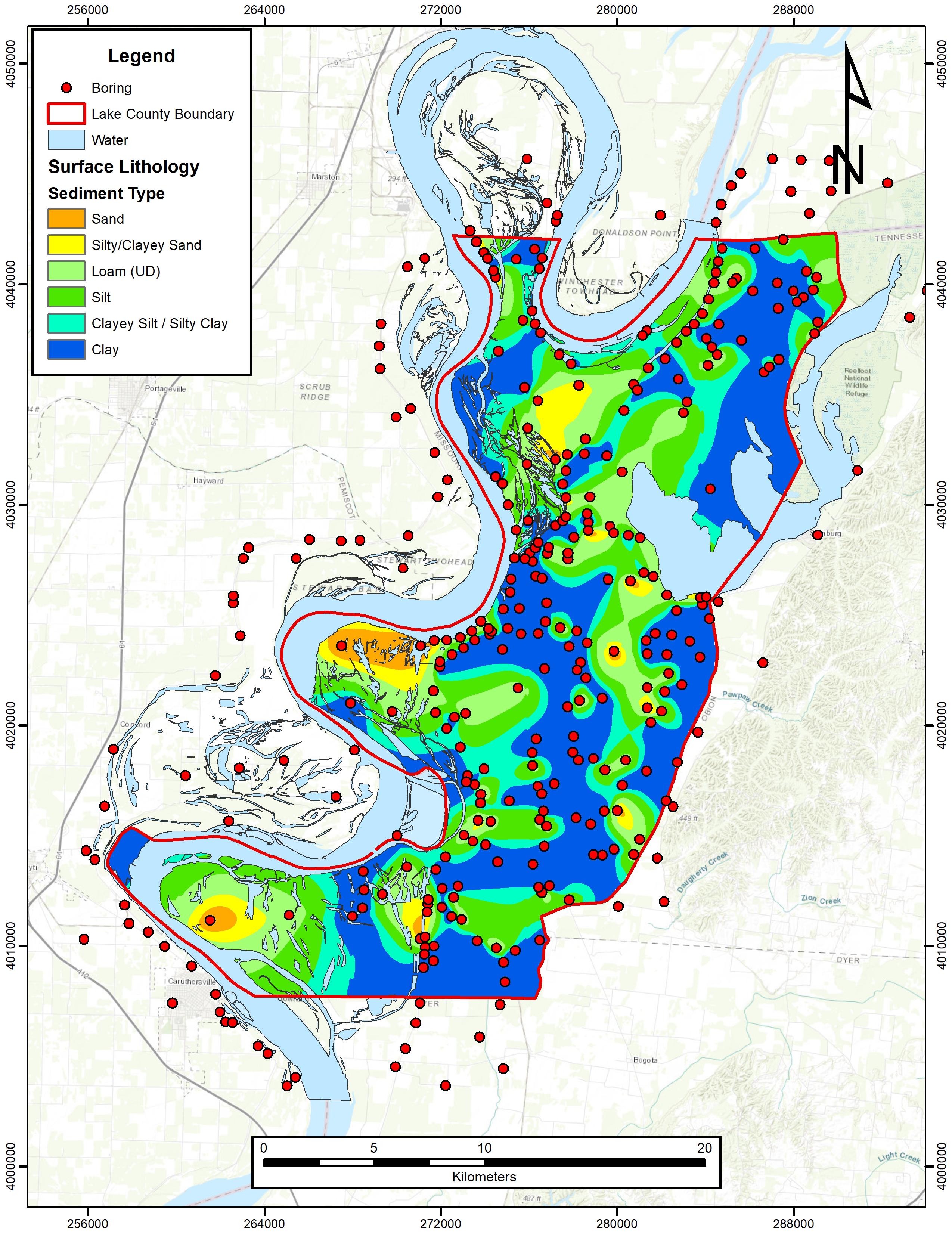 Reelfoot Lake Maps 