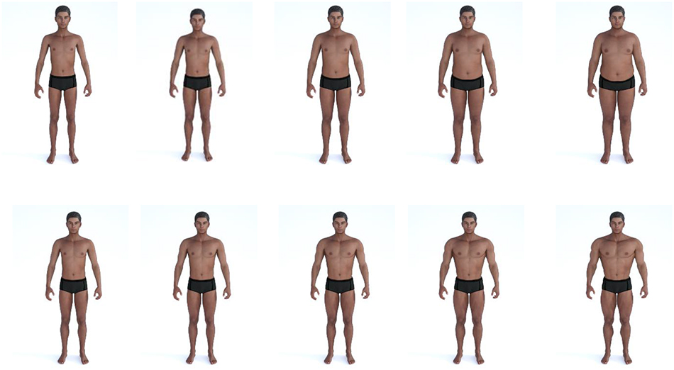 Men’s Perceived and Ideal Body 
