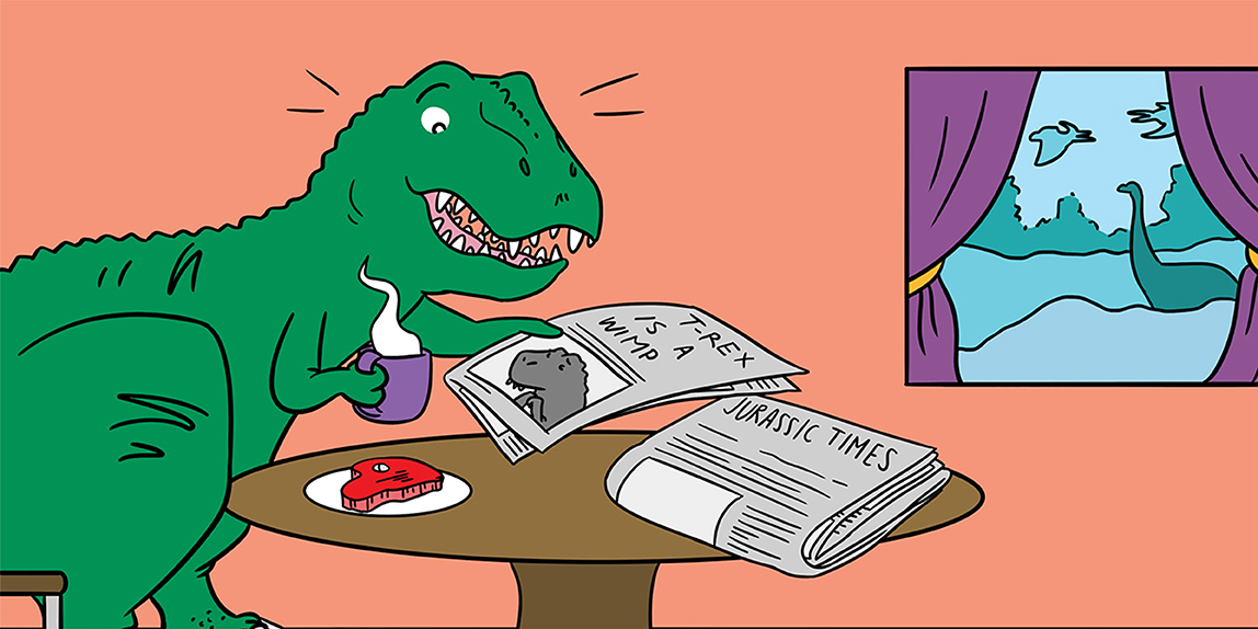 What Dinosaur Would the Tyrannosaurus Rex Have Been Afraid of?