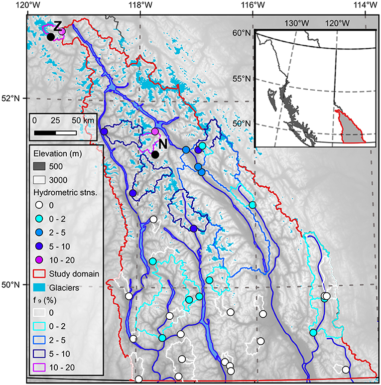 Glacier surveys by the Water Survey of Canada