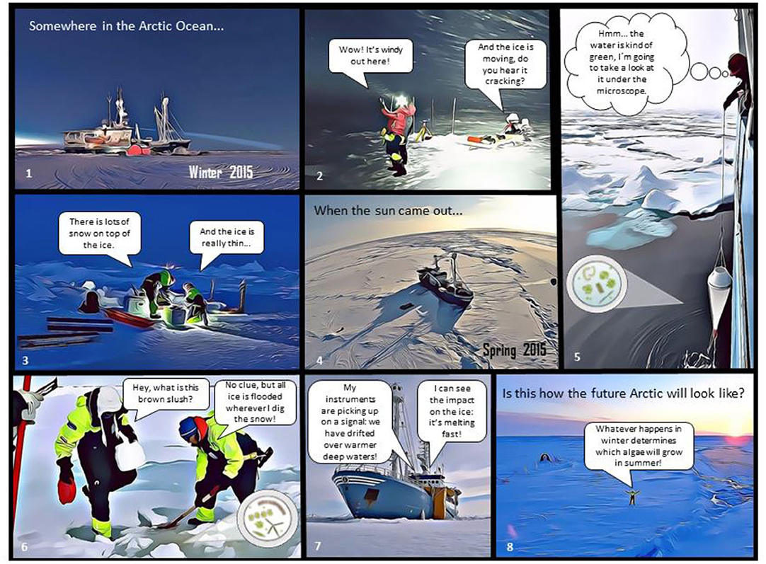 Figure 3 - During the expedition, we made many interesting biological findings.