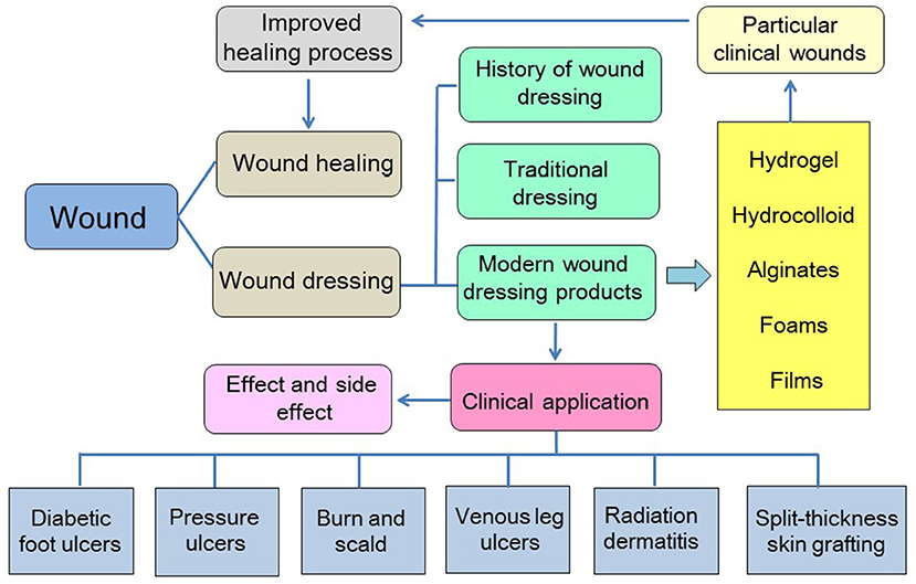 wound care dressing categories