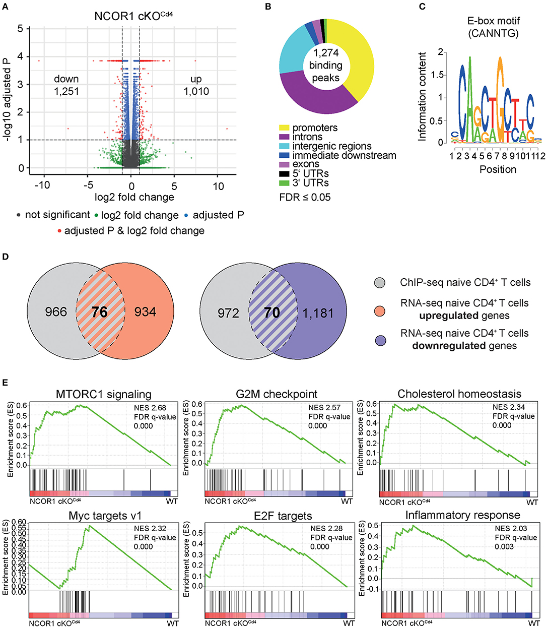 Frontiers Ncor1 Orchestrates Transcriptional Landscapes And Effector Functions Of Cd4 T Cells Immunology