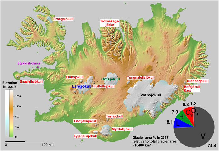 Frontiers Glacier Changes In Iceland From 10 To 19 Earth Science