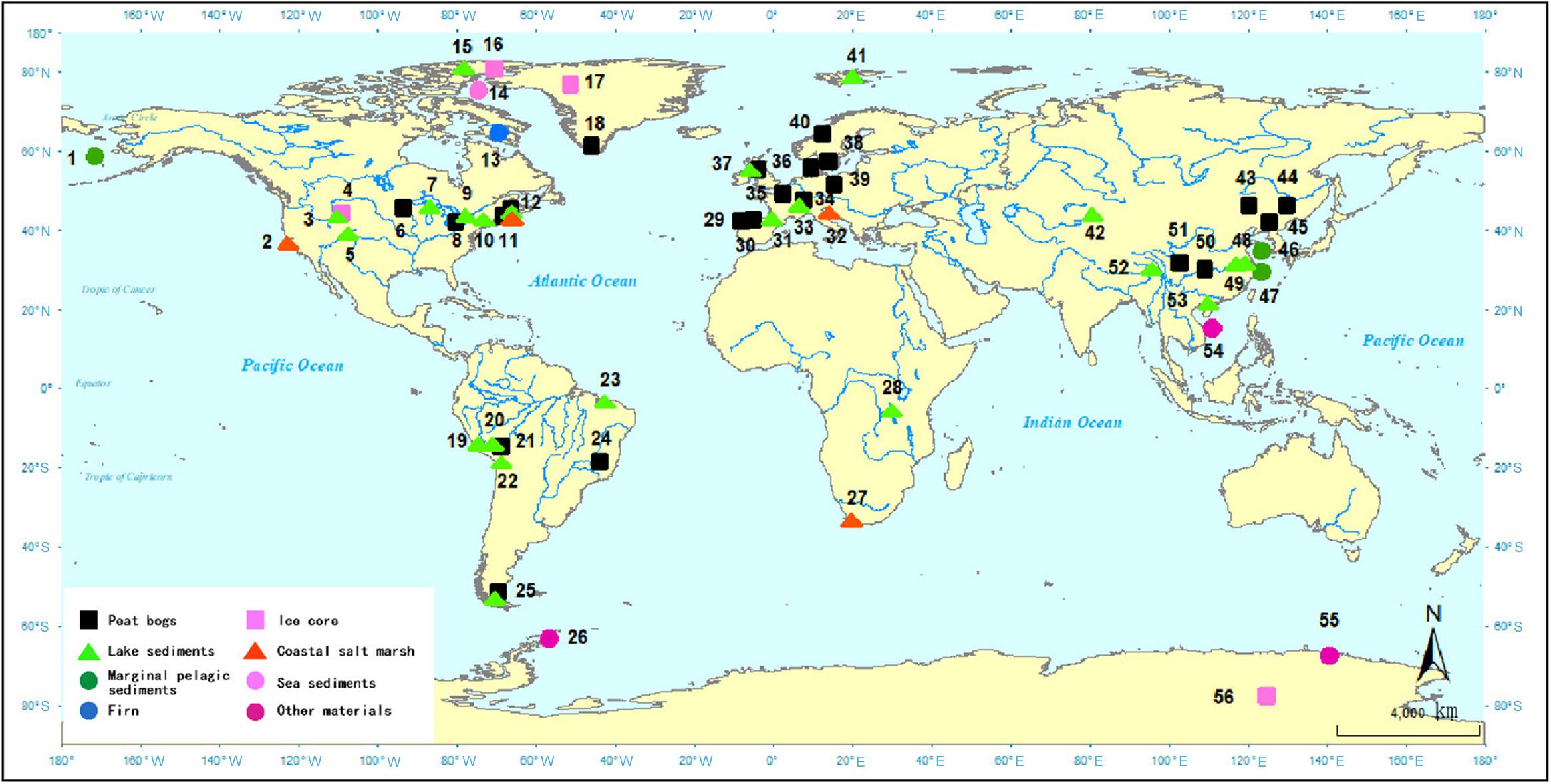 Frontiers Mercury Deposition Climate Change And Anthropogenic Activities A Review Earth Science
