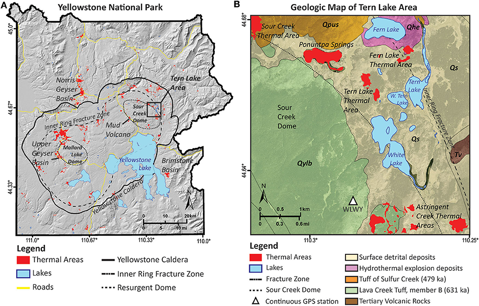 | A Emerging Thermal Area Yellowstone