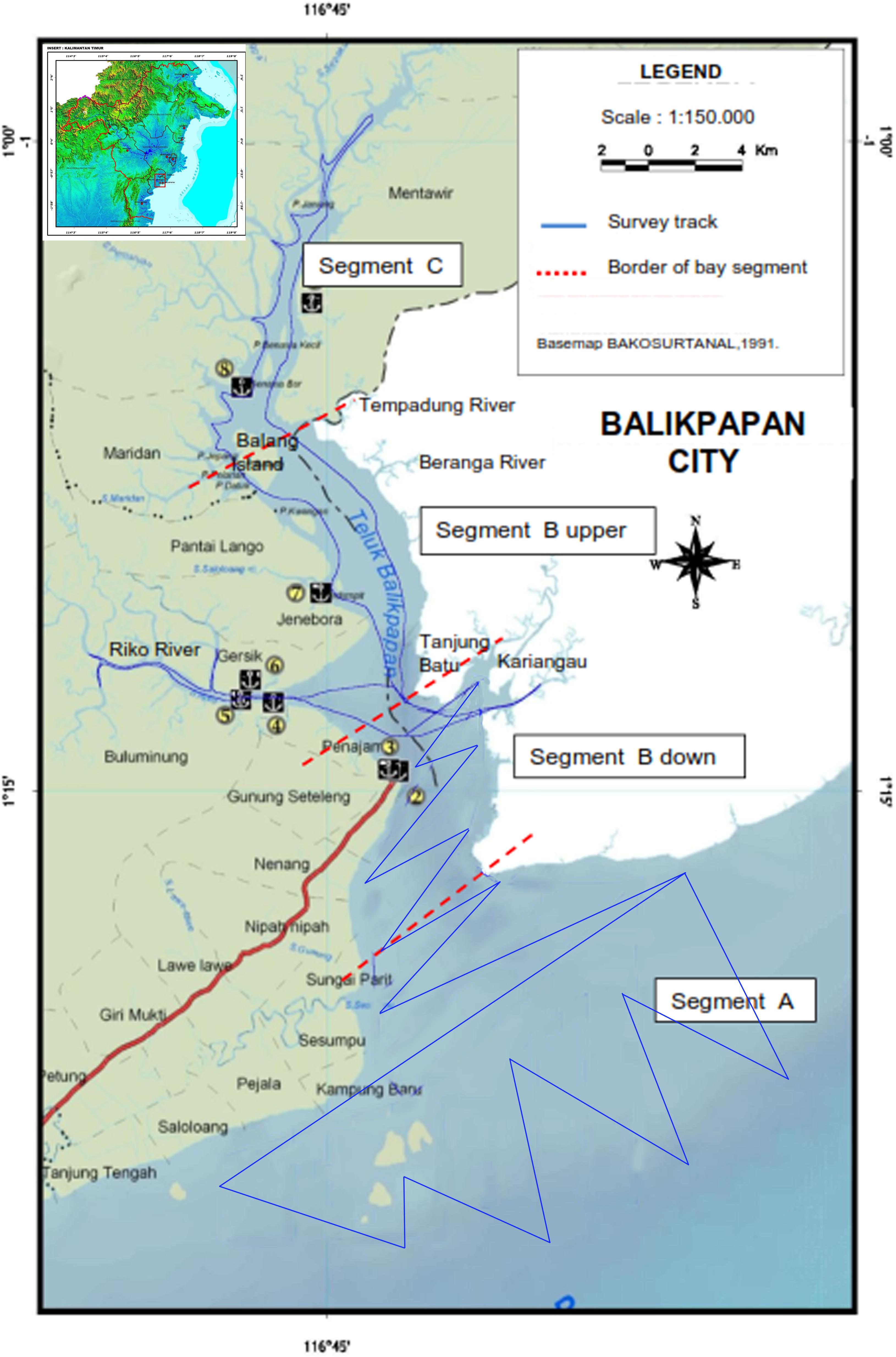 Frontiers Long Term Population And Distribution Dynamics Of An Endangered Irrawaddy Dolphin Population In Balikpapan Bay Indonesia In Response To Coastal Development Marine Science