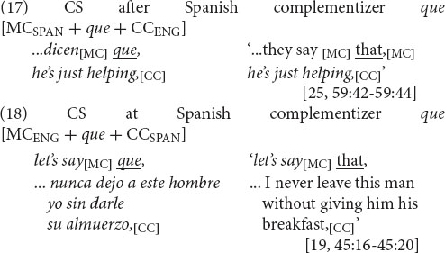 Frontiers Code Switching Strategies Prosody And Syntax Psychology