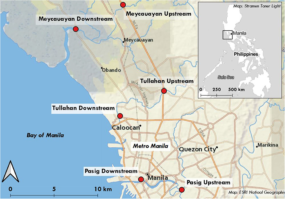 Frontiers Manila River Mouths Act As Temporary Sinks For Macroplastic Pollution Marine Science