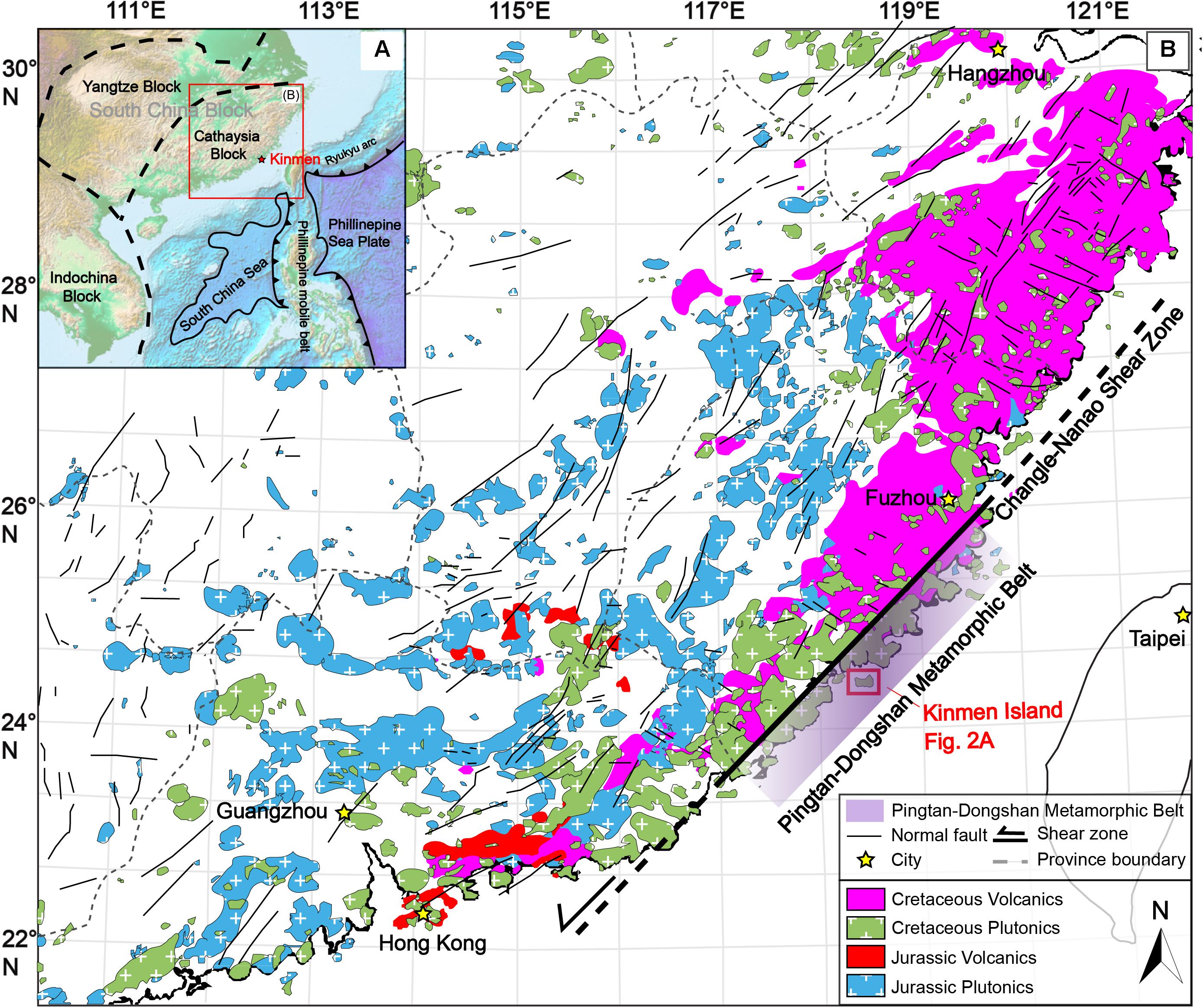 Cretaceous long-distance lithospheric extension and surface