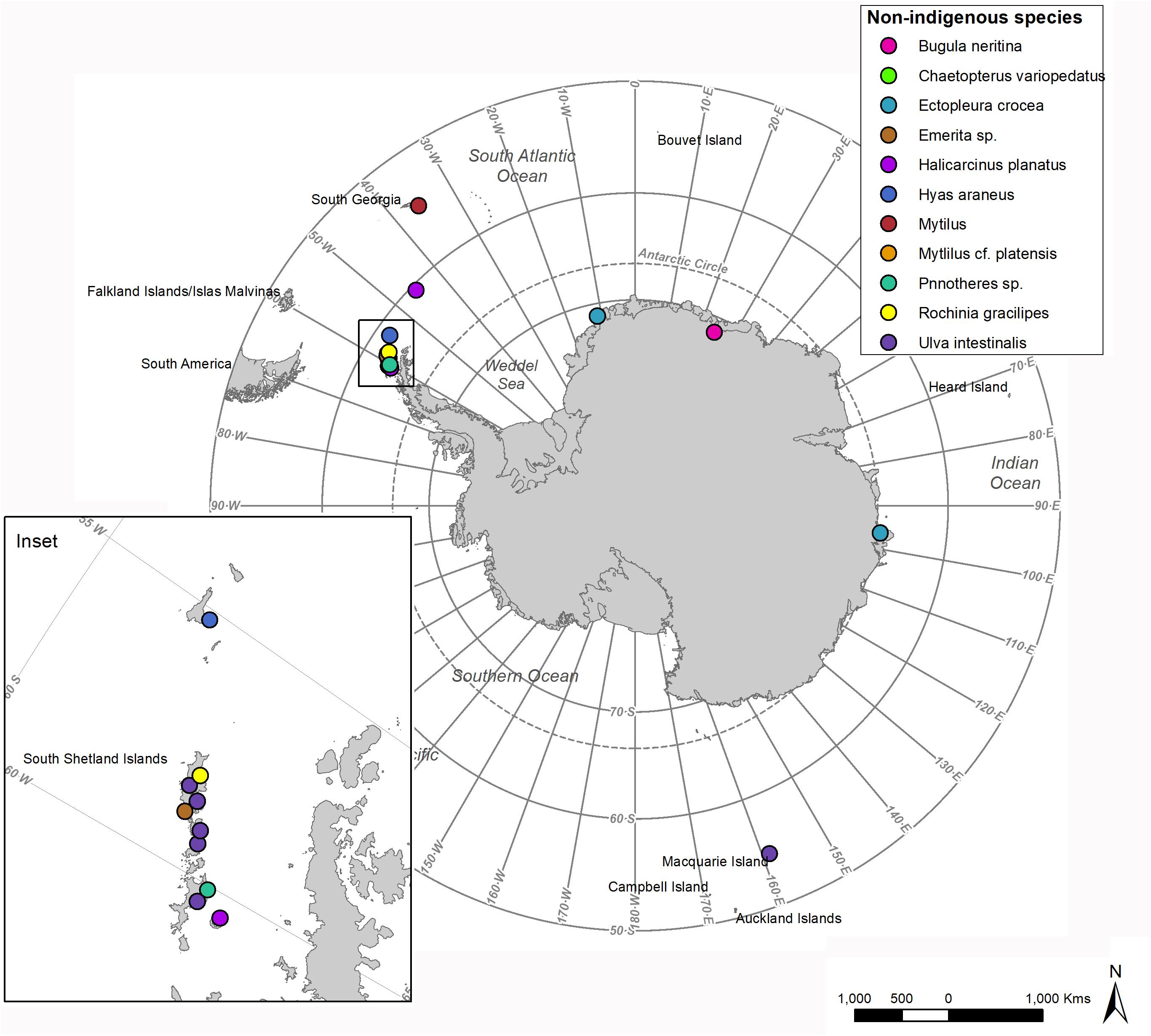 Frontiers  Future Risk for Southern Ocean Ecosystem Services Under Climate  Change