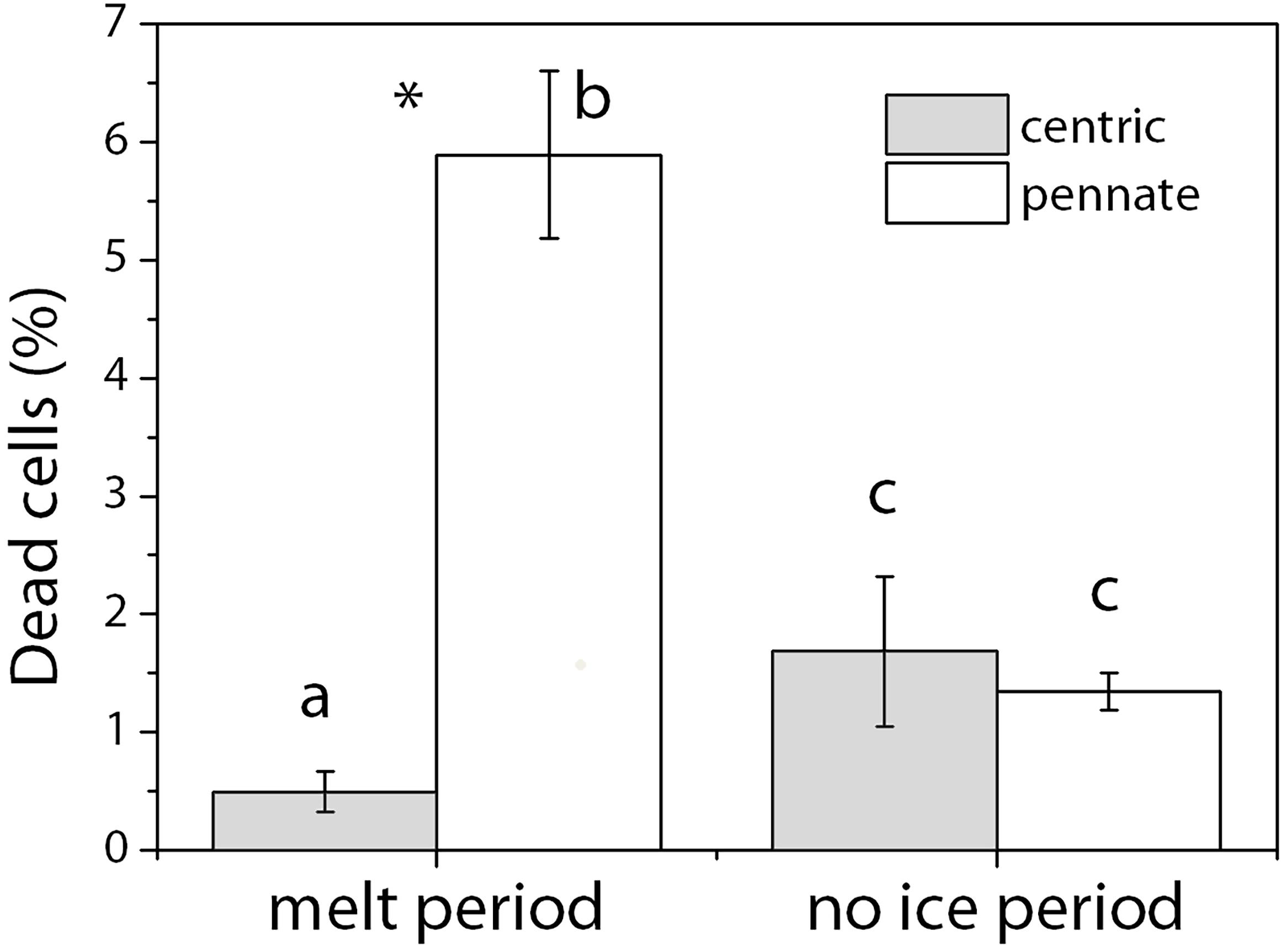 Frontiers Response To Sea Ice Melt Indicates High Seeding Potential Of The Ice Diatom Thalassiosira To Spring Phytoplankton Blooms A Laboratory Study On An Ice Algal Community From The Sea Of