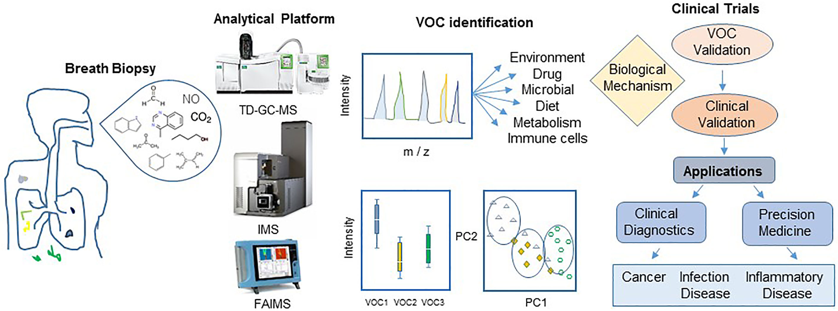 Champagne Fru bøf Frontiers | Breath Biopsy and Discovery of Exclusive Volatile Organic  Compounds for Diagnosis of Infectious Diseases