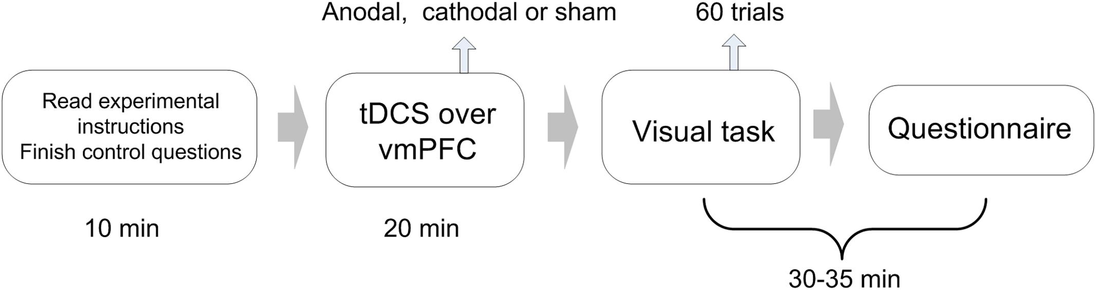 Frontiers Modulating The Activity Of Vmpfc Regulates Informational Social Conformity A Tdcs Study Psychology