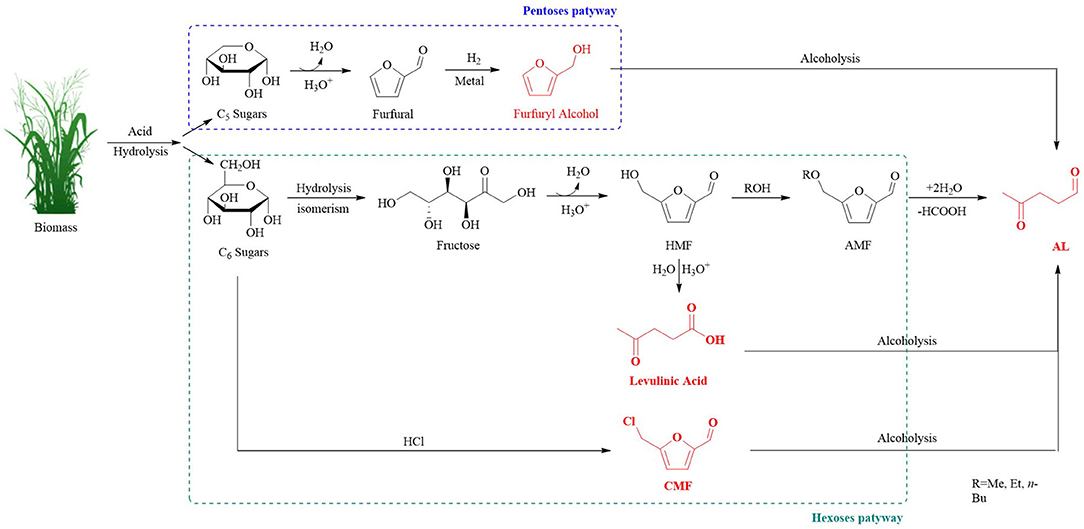 Frontiers | Current Approaches to Alkyl Levulinates via