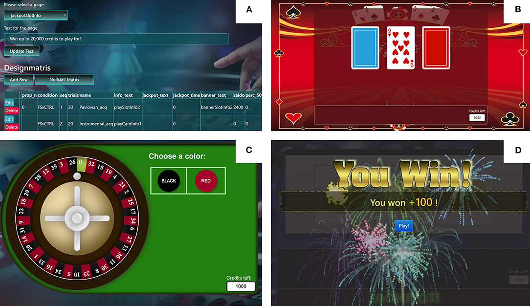 Frontiers | Studying Gambling Behaviors and Responsible Gambling Tools in a Simulated Online ...
