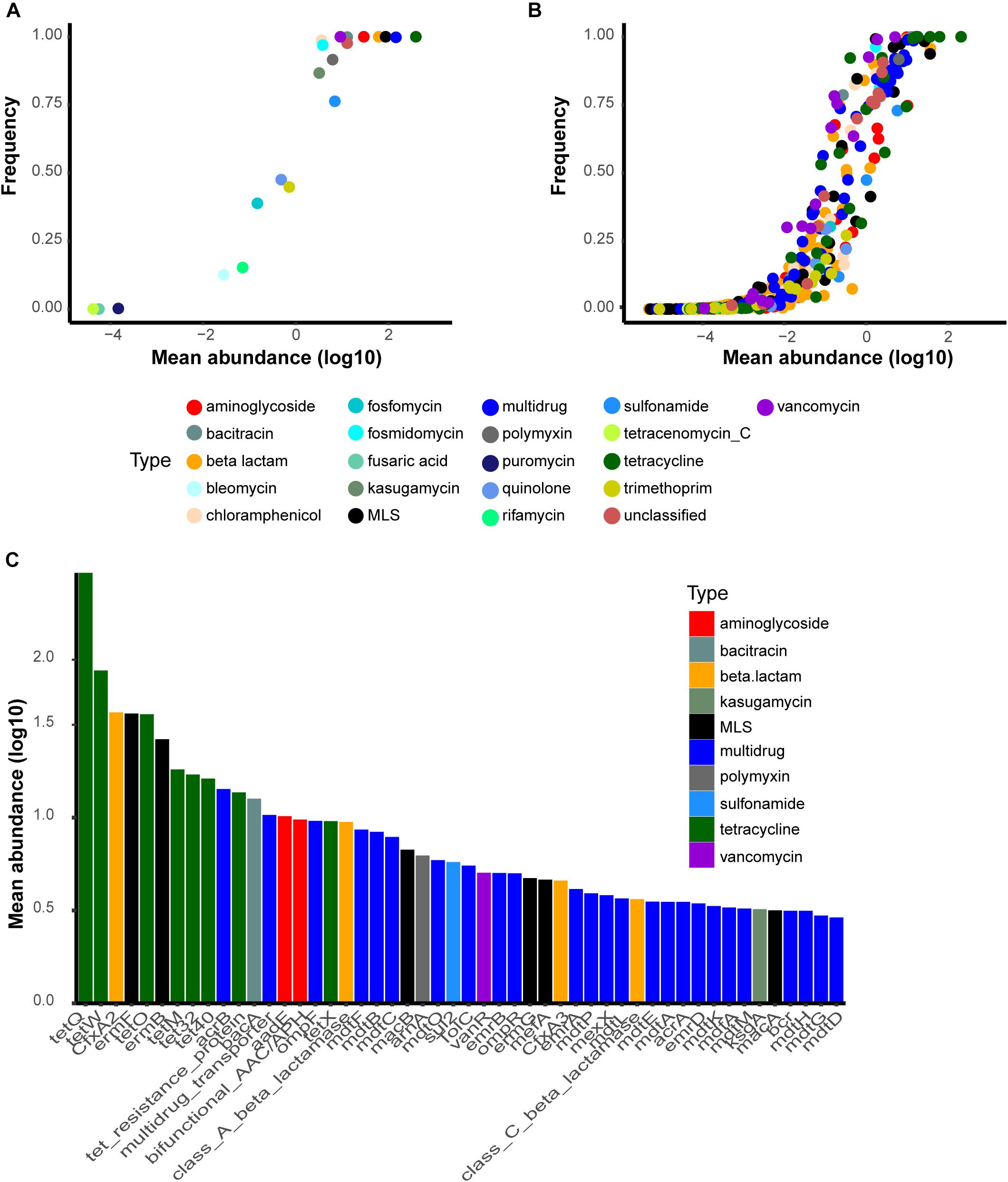 give pause Bløde fødder Frontiers | Metagenomic Analysis Reveals the Distribution of Antibiotic  Resistance Genes in a Large-Scale Population of Healthy Individuals and  Patients With Varied Diseases | Molecular Biosciences