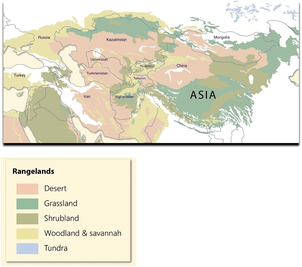 Kirghiz Steppe Map