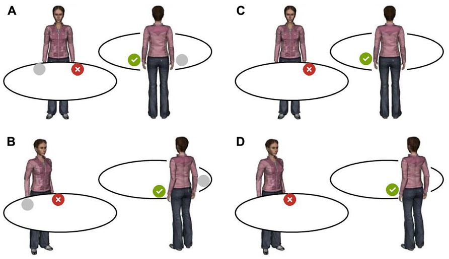 Frontiers Visual Perspective Taking And Laterality Decisions 