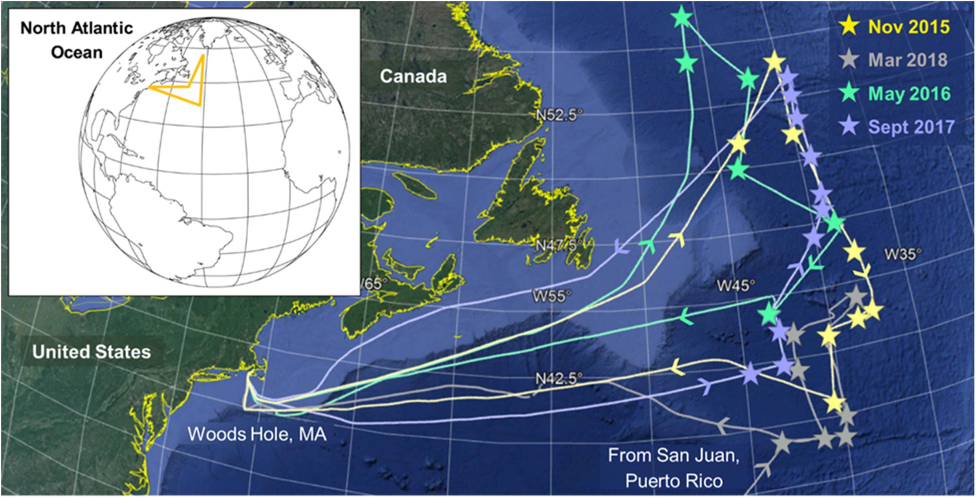 Frontiers Seasonal And Spatial Variability In The Biogenic Production And Consumption Of Volatile Organic Compounds Vocs By Marine Plankton In The North Atlantic Ocean Marine Science