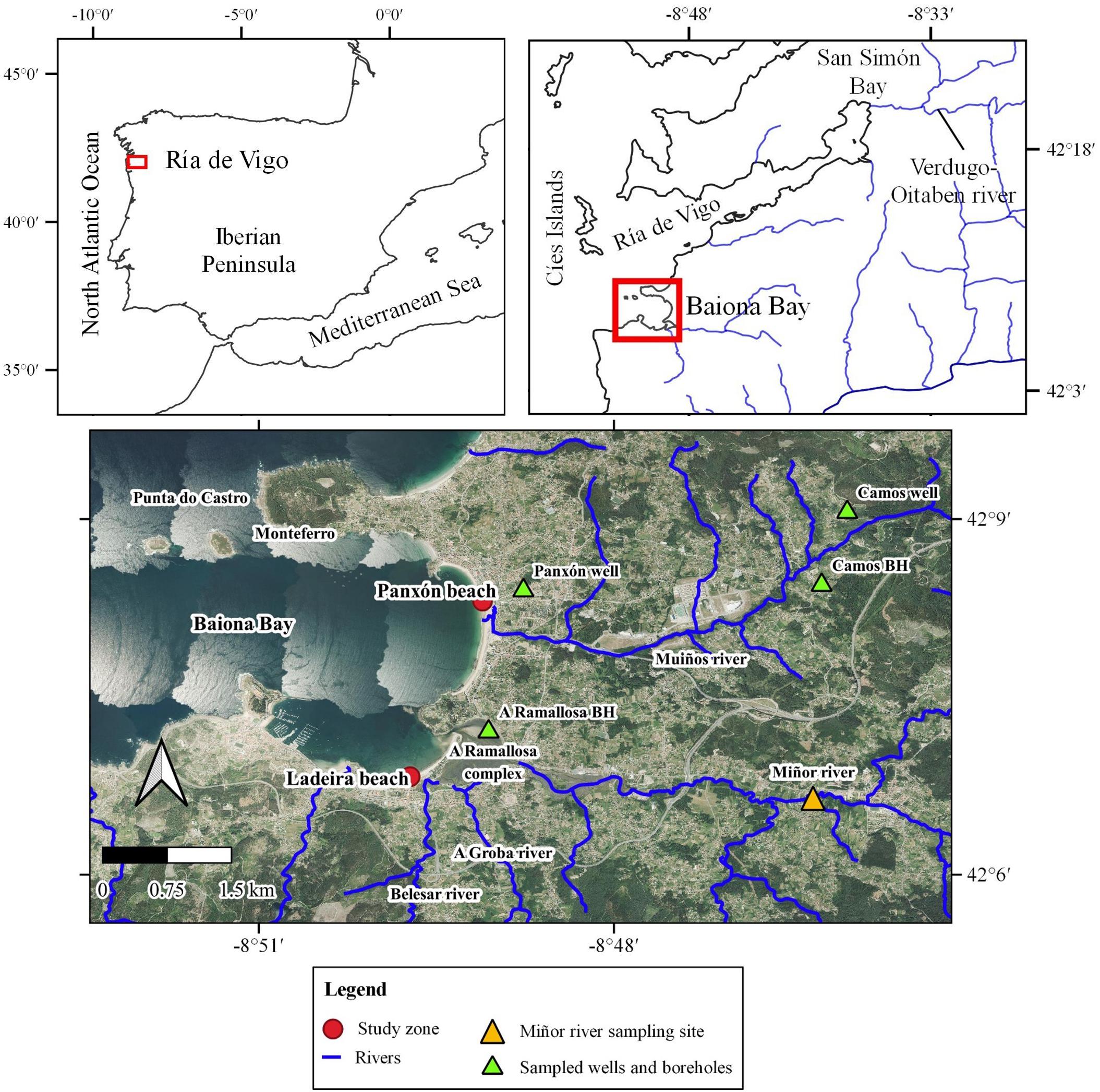 3 – Mapa de Portugal Continental [Google, 2011] com a