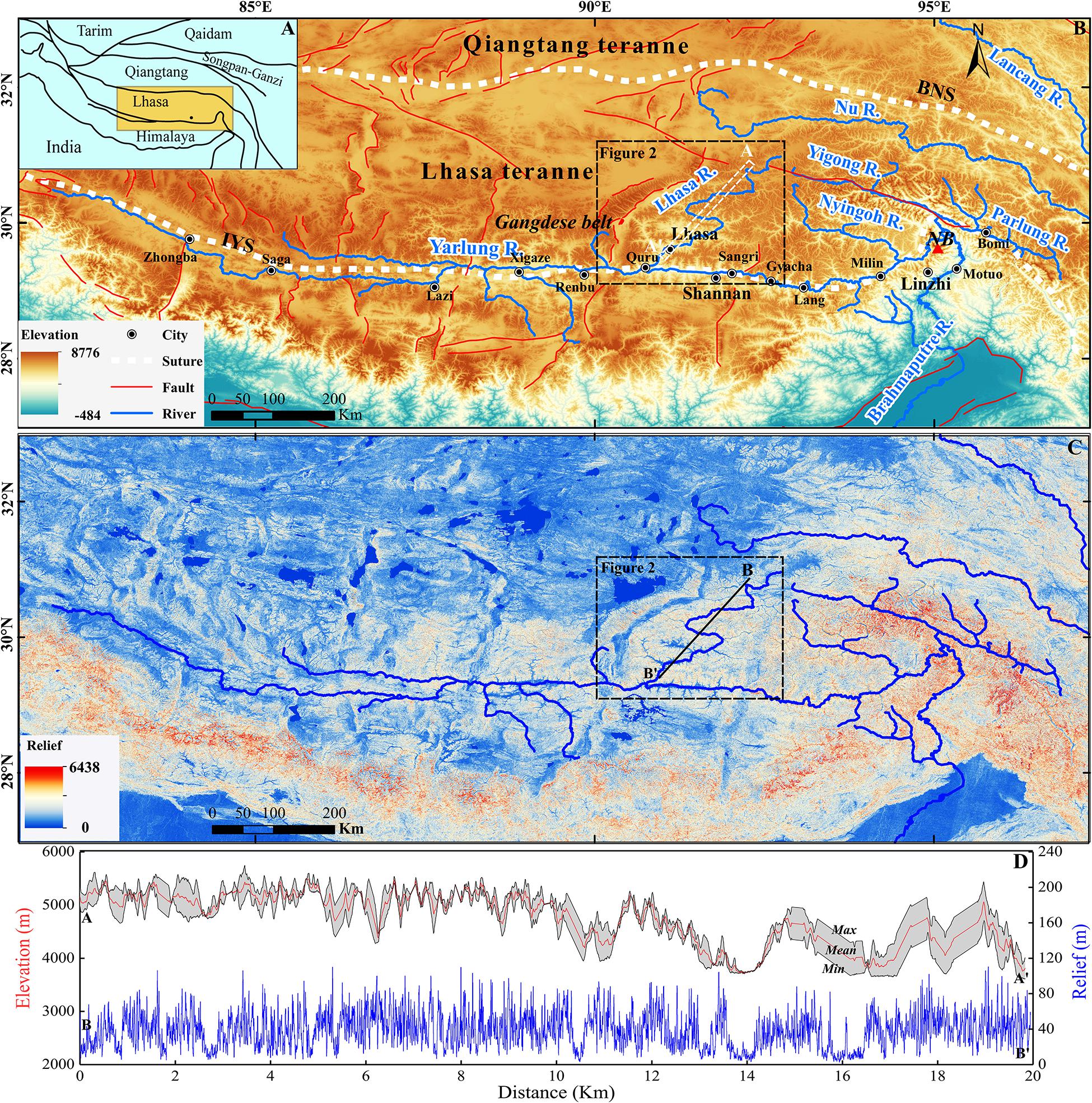 Existence of a continental-scale river system in eastern Tibet during the  late Cretaceous–early Palaeogene