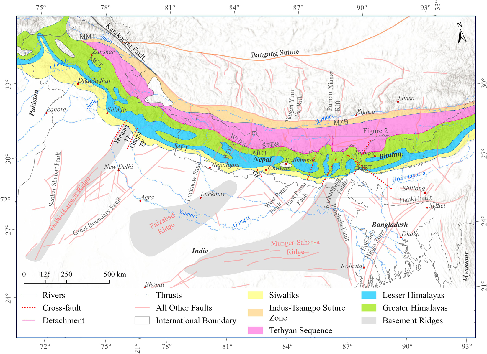 Frontiers  Deep Crustal Structure of the Eastern Central Asian