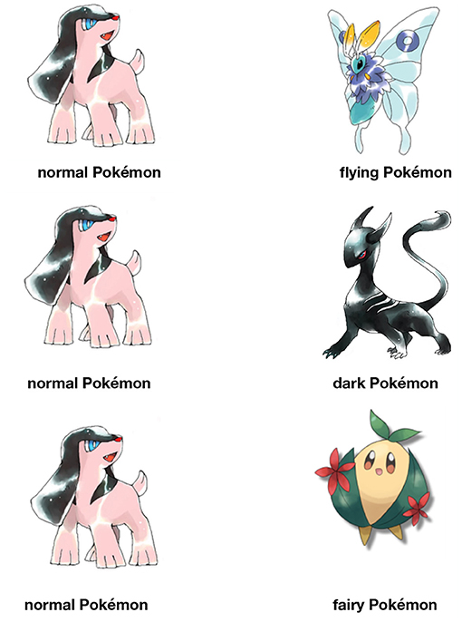 Fairy type pokemon, All pokemon types, Type pokemon