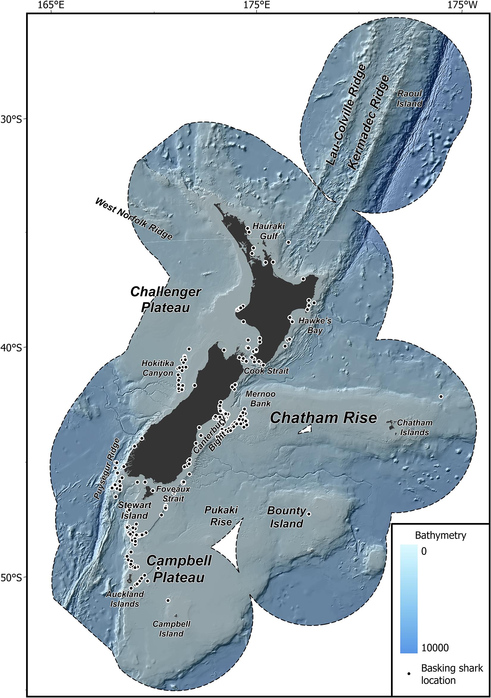 SW Pacific Bathymetric Data Index