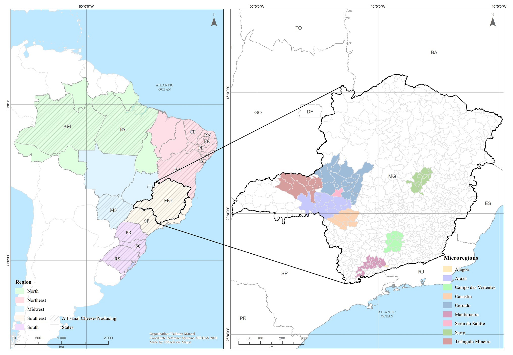 Mapa Regional Portugal Centro by Various