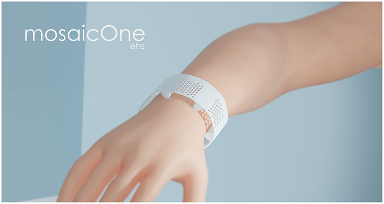 Figure 3 - The design for our new vibrating wristband.