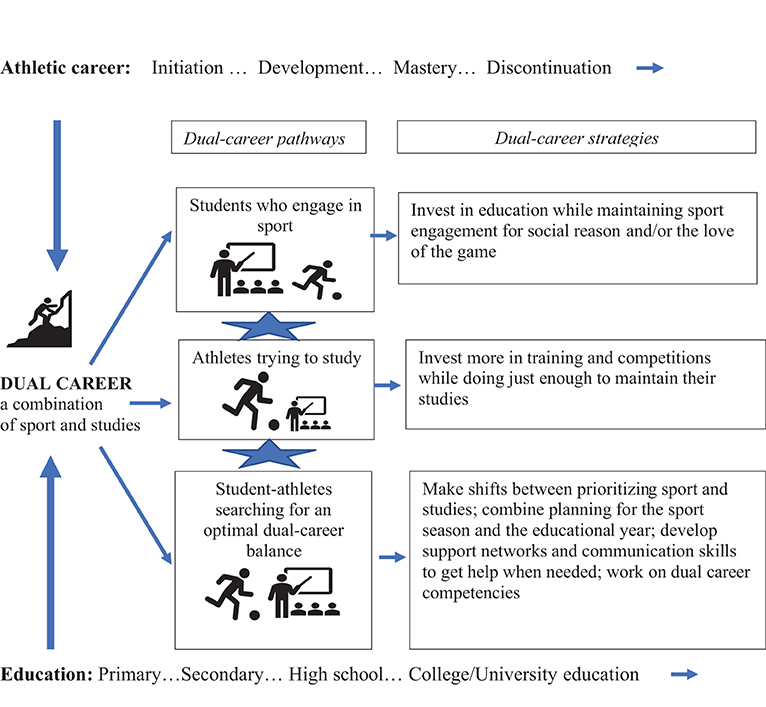 Figure 1 - Dual-career pathways and strategies.
