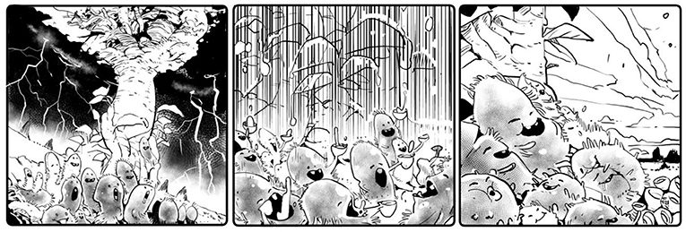 Figure 2 - A storm brings a hot moment at a tree tea hotspot.